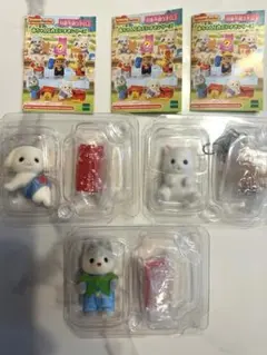 【未開封】シルバニアファミリー　赤ちゃん工作だいすきシリーズ　3個セット