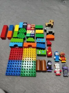 ブロックラボ はじててのブロックバケツＬ（バケツ無し）　人形5体セット