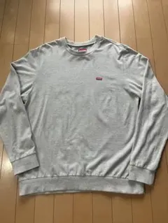 Supreme スモールボックスロゴ Crewneckスウェット グレーのサムネイル
