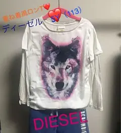 DIESEL Kids ディーゼル ロンT 5歳用（113）サイズ