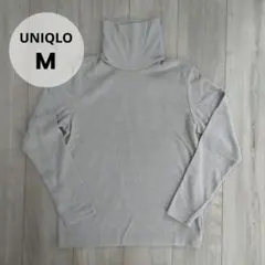 UNIQLO HEATTECH タートルネック ベージュ M