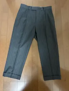 KHOKI 25ss ストライプ ワイドパンツ 25ss-p-10 - メルカリ