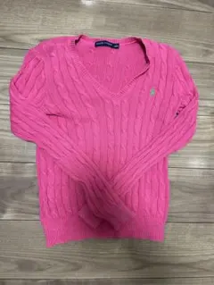 Ralph Lauren ピンク セーター Sサイズ