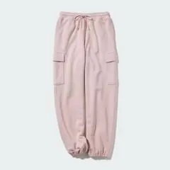 スウェットカーゴパンツ　ピンク　UNIQLO