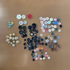 多色ボタンセット さまざまなデザイン