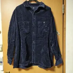 UNIQLO コーデュロイシャツ ネイビー XXLサイズ