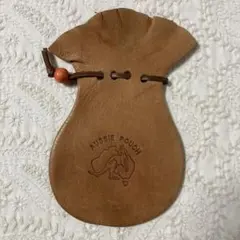 カンガルー　革袋　ラッキーポーチ オージーポーチ　オーストラリア 巾着袋　金運