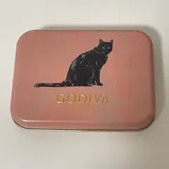 GODIVA❤️ブラックキャット　缶のみ　ゴディバ　黒猫　チョコ缶