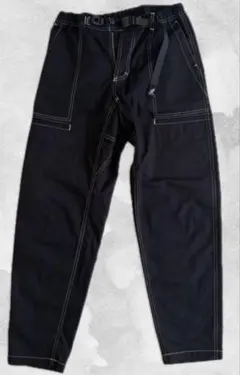 GRAMICCI×BEAMS ステッチ　パンツ　ブラック