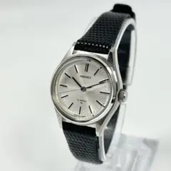 SEIKO 手巻き シルバー ヴィンテージ ラウンド レディース 時計 稼働