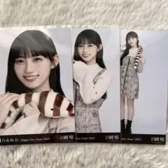 乃木坂46 川﨑桜 生写真 干支 巳 2025 happy new year 蛇