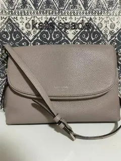 【美品】kate spade PXRUA248 レザー ショルダーバッグ 斜め掛