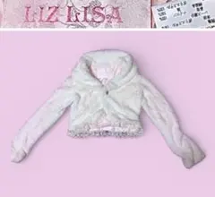 2000sリズリサlizlisaファーボレロレースリボン当時品himekaji