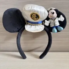 ディズニーシー限定 ミッキー カチューシャ 5周年コスチューム ぬいぐるみ