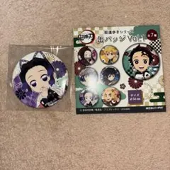 鬼滅の刃 街道歩きシリーズ 缶バッジ Vol.1 胡蝶しのぶ