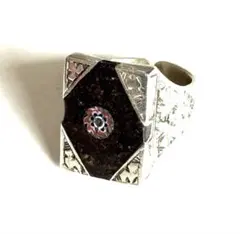 トゥアレグ族　ハンドメイド　シルバーリング