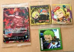 ワンピース カードゲーム ウェハース シール