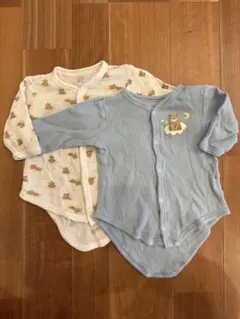 ベビー肌着　長袖　2枚セット 70cm