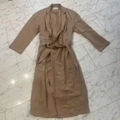 GALLARDAGALANTE ベージュ リネントレンチコート