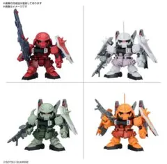 BB戦士 ZGMFザクシリーズセット　フィギュア