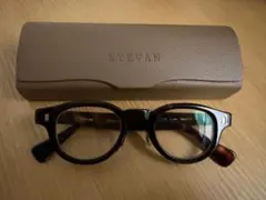 EYEVAN グレーラウンド型メガネ ケース付き 完全新品 - メルカリ