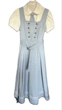 マリンアカデミア ジャンパースカート ブラウス くる実 しまむら セット