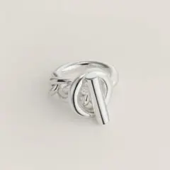 【美品】HERMES クロワゼット GM リング 55のサムネイル