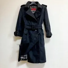 バーバリーロンドン　トレンチコート　裏地ノバチェック総柄　ベルト　レディース