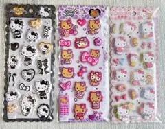 【正規品】サンリオもちもちマシュマロシール キティ 3点セット