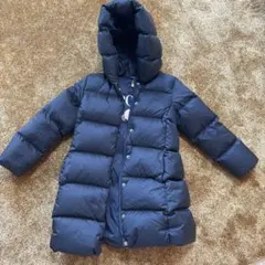 ラルフローレン キッズ　６Ｔ　ネイビーダウンコート フード付き