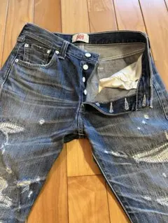 levi's リーバイス501 ダメージ加工　デニム W30 木村拓哉 キムタク