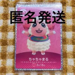 【最終値下げ】どうぶつの森　amiiboカード　ちゃちゃまる