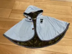 ミキハウス　ダブルビー　ポンチョ