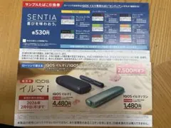 【ローソン】IQOSイルマi＆IQOSイルマiワン 割引券と たばこ引換券セット