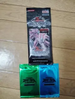 遊戯王 ABSOLUTE POWERFORCE 未開封パック 2パック - メルカリ