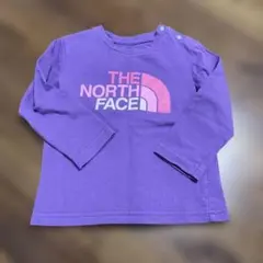THE NORTH FACE パープル長袖Tシャツ　90