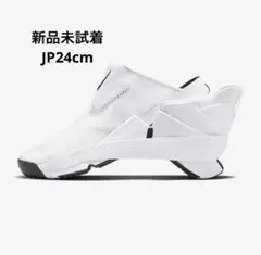 新品　24 NIKE ゴーフライイーズ スニーカー スリッポン ナイキ ホワイト