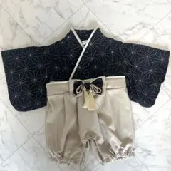 バースデイ Cottoli ベビー 袴ロンパース 70cm