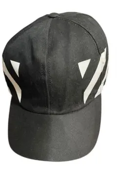 【新品未使用タグつき】off-white　メッシュ　キャップ　黒 メルカリ