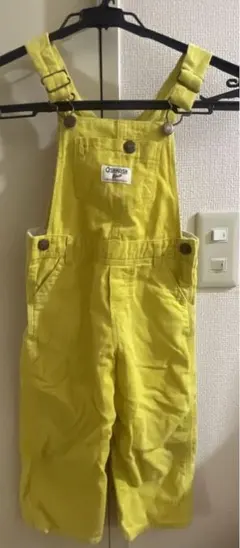 OshKosh B'gosh イエローオーバーオール　90