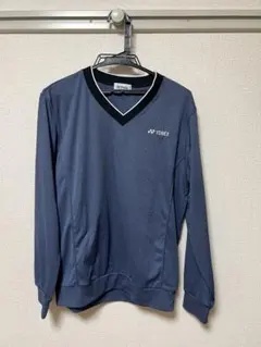 YONEX ダークグレー Vネック長袖