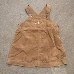 ファミリア　コーデュロイ　ジャンバースカート90