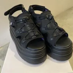 YOSUKE プラットフォームサンダル　厚底ソール