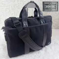 希少・ヴィンテージ】PORTER / SQUARE BRIEFCASE 本革 - メルカリ