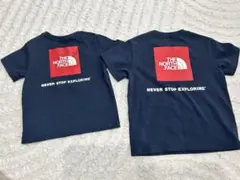 THE NORTH FACE Tシャツ ネイビー 2枚セットのサムネイル