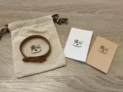 IL BISONTE イルビゾンテ　ヤケヌメレザーブレスレット