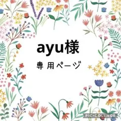 ayu様専用ページ