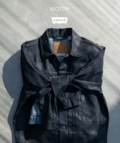 LEVI'S x BIOTOP 26SS Trucker Black