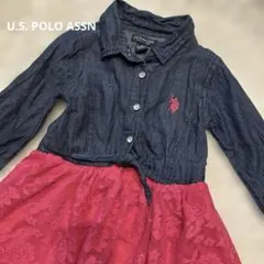 U.S. POLO ASSN. デニムドッキングレースフラワース　ワンピース6