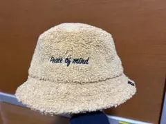 キッズ　ボアバケットハット　50cm